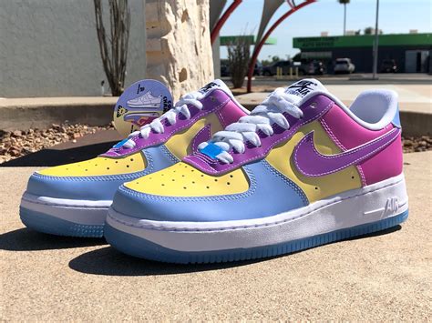 color changing air force 1s